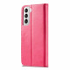 Housse Samsung Galaxy S21 5G LC.IMEEKE Effet Cuir