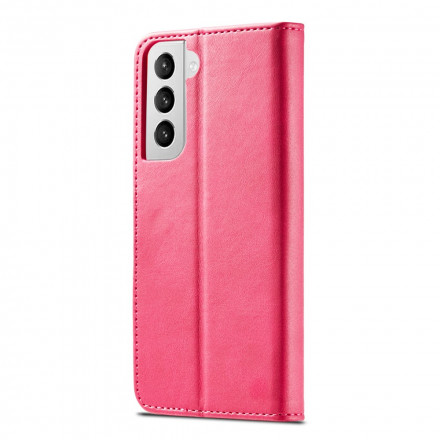 Housse Samsung Galaxy S21 5G LC.IMEEKE Effet Cuir