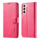 Housse Samsung Galaxy S21 5G LC.IMEEKE Effet Cuir