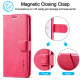 Housse Samsung Galaxy S21 5G LC.IMEEKE Effet Cuir