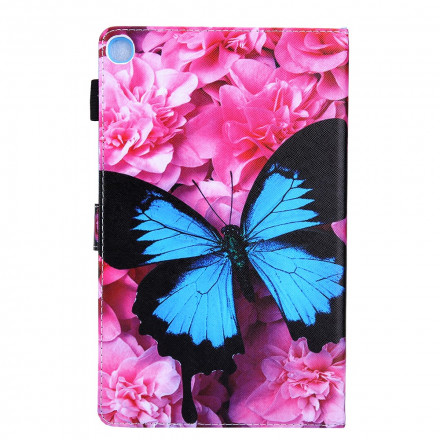 Housse Samsung Galaxy Tab A7 (2020) Papillon Floral