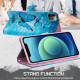 Housse Samsung Galaxy A32 5G Light Spot Papillons Bleus Volants Housse Samsung Galaxy A32 5G Light Spot Papillons Bleus Volants