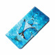 Housse Samsung Galaxy A32 5G Light Spot Papillons Bleus Volants Housse Samsung Galaxy A32 5G Light Spot Papillons Bleus Volants