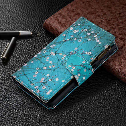 Housse Samsung Galaxy A32 5G Poche Zippée Arbre Housse Samsung Galaxy A32 5G Poche Zippée Arbre
