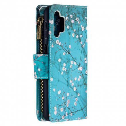 Housse Samsung Galaxy A32 5G Poche Zippée Arbre Housse Samsung Galaxy A32 5G Poche Zippée Arbre