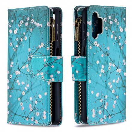 Housse Samsung Galaxy A32 5G Poche Zippée Arbre Housse Samsung Galaxy A32 5G Poche Zippée Arbre