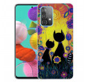 Coque Samsung Galaxy A32 5G / M32 5G Chat Cartoon