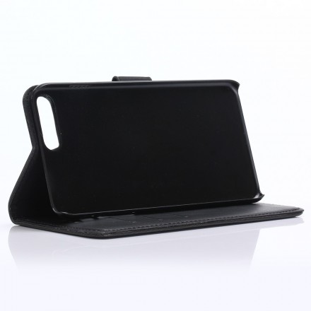 Housse iPhone 7 Plus Simili Cuir Rétro