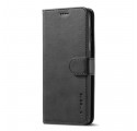 Housse Samsung Galaxy S21 Plus 5G LC.IMEEKE Effet Cuir