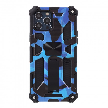 Coque iPhone 12 / 12 Pro Camouflage Support Amovible