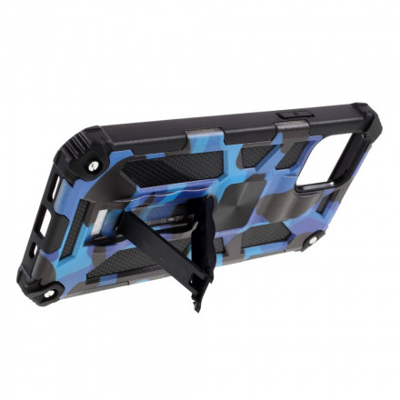 Coque iPhone 12 / 12 Pro Camouflage Support Amovible