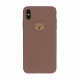 Coque iPhone XS Max Silicone Logo Animal Fun