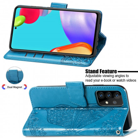 Housse Samsung Galaxy A52 4G / A52 5G Demi Papillons