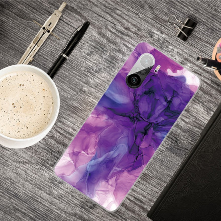 Coque Poco F3 Marbre Coloré