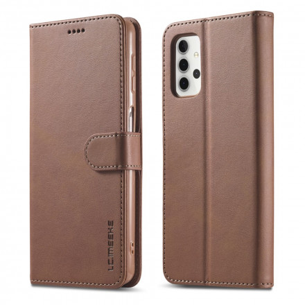 Housse Samsung Galaxy A32 4G LC.IMEEKE Effet Cuir Housse Samsung Galaxy A32 4G LC.IMEEKE Effet Cuir