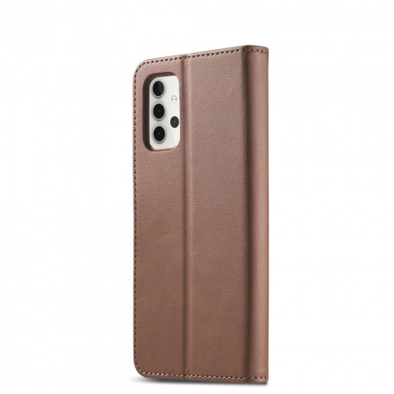 Housse Samsung Galaxy A32 4G LC.IMEEKE Effet Cuir Housse Samsung Galaxy A32 4G LC.IMEEKE Effet Cuir
