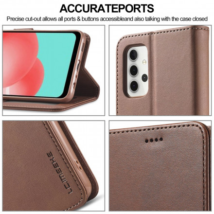 Housse Samsung Galaxy A32 4G LC.IMEEKE Effet Cuir Housse Samsung Galaxy A32 4G LC.IMEEKE Effet Cuir