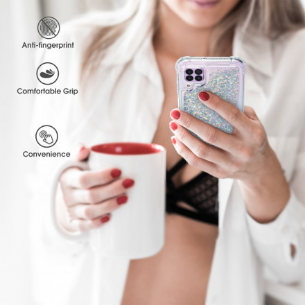 Coque Samsung Galaxy A12 Désires Paillettes
