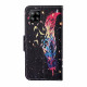 Housse Samsung Galaxy A12 Plume Colorée à Lanière Housse Samsung Galaxy A12 Plume Colorée à Lanière