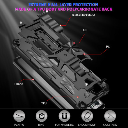 Coque Xiaomi Redmi Note 10 / Note 10s Détachable avec Support Amovible Coque Xiaomi Redmi Note 10 / Note 10s Détachable avec Support Amovible