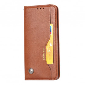 Flip Cover Poco M3 Simili Cuir Porte-Cartes