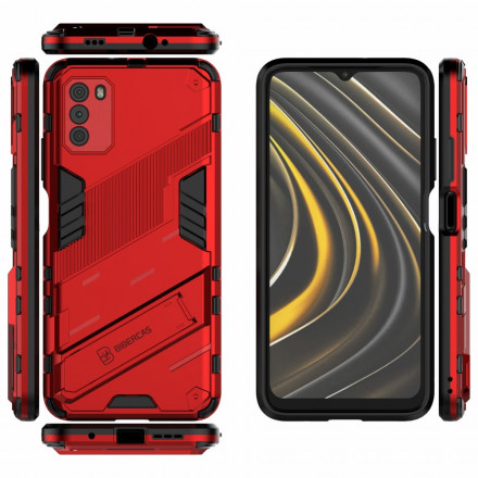 Coque Poco M3 Support Amovible Deux Positions Mains Libres Coque Poco M3 Support Amovible Deux Positions Mains Libres