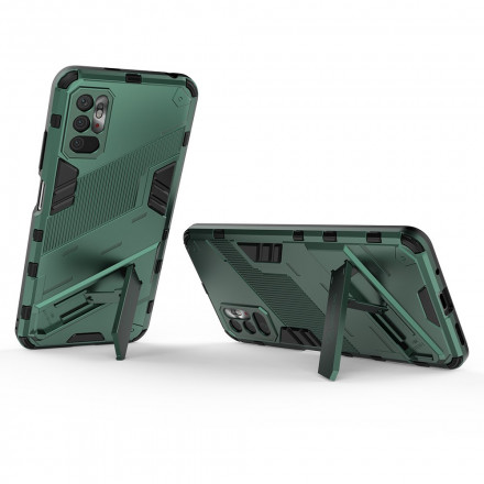 Coque Xiaomi Redmi Note 10 5G Support Amovible Deux Positions Mains Libres Coque Xiaomi Redmi Note 10 5G Support Amovible Deux Positions Mains Libres