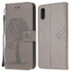 Housse Samsung Galaxy XCover 5 Arbre et Hiboux à Lanière