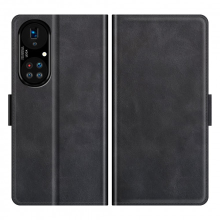 Housse Huawei P50 Pro Style Cuir Design Housse Huawei P50 Pro Style Cuir Design