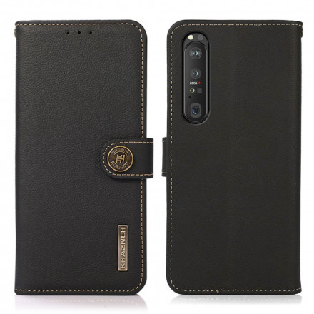 Housse Sony Xperia 1 III Simili Cuir KHAZNEH RFID Housse Sony Xperia 1 III Simili Cuir KHAZNEH RFID
