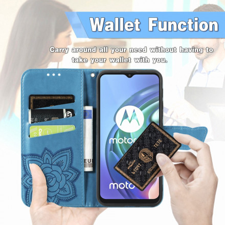 Housse Moto G30 / Moto G10 Demi Papillon Housse Moto G30 / Moto G10 Demi Papillon