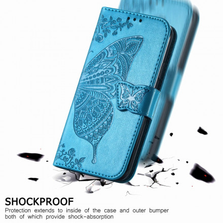 Housse Moto G30 / Moto G10 Demi Papillon Housse Moto G30 / Moto G10 Demi Papillon