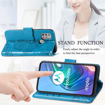 Housse Moto G30 / Moto G10 Demi Papillon Housse Moto G30 / Moto G10 Demi Papillon