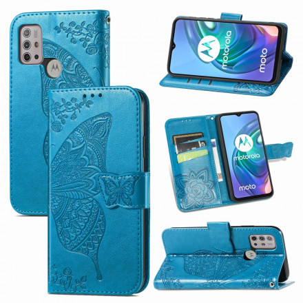 Housse Moto G30 / Moto G10 Demi Papillon Housse Moto G30 / Moto G10 Demi Papillon