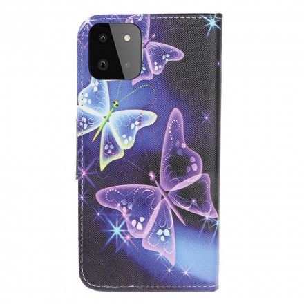 Housse Samsung Galaxy A22 5G Papillons Souverains