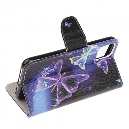 Housse Samsung Galaxy A22 5G Papillons Souverains