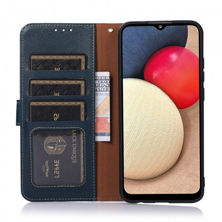Housse Samsung Galaxy A22 4G Style Litchi RFID KHAZNEH Housse Samsung Galaxy A22 4G Style Litchi RFID KHAZNEH