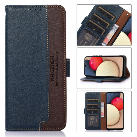 Housse Samsung Galaxy A22 4G Style Litchi RFID KHAZNEH Housse Samsung Galaxy A22 4G Style Litchi RFID KHAZNEH