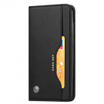 Flip Cover Samsung Galaxy A22 4G Simili Cuir Porte-Cartes