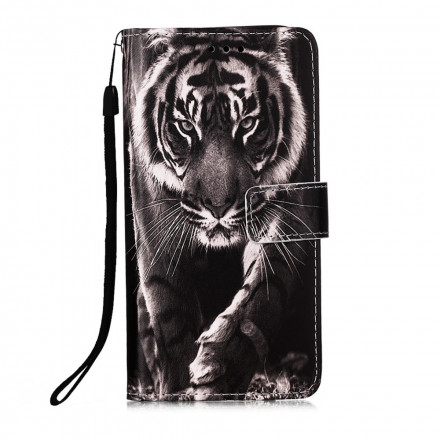 Housse Samsung Galaxy A22 5G Tigre de Nuit Housse Samsung Galaxy A22 5G Tigre de Nuit