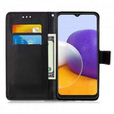 Housse Samsung Galaxy A22 5G Tigre de Nuit Housse Samsung Galaxy A22 5G Tigre de Nuit