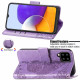 Housse Samsung Galaxy A22 4G Demi Papillons