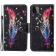Housse Samsung Galaxy A22 5G Plume Colorée à Lanière Housse Samsung Galaxy A22 5G Plume Colorée à Lanière