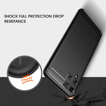 Coque Samsung Galaxy A22 4G Fibre Carbone Brossée Coque Samsung Galaxy A22 4G Fibre Carbone Brossée