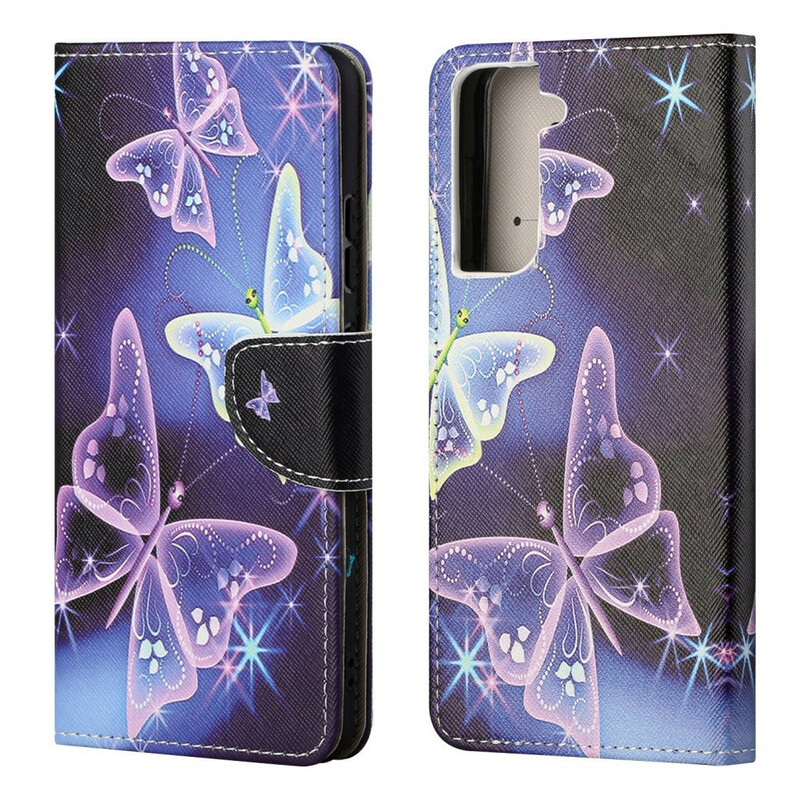 Housse Samsung Galaxy S21 FE  Papillons