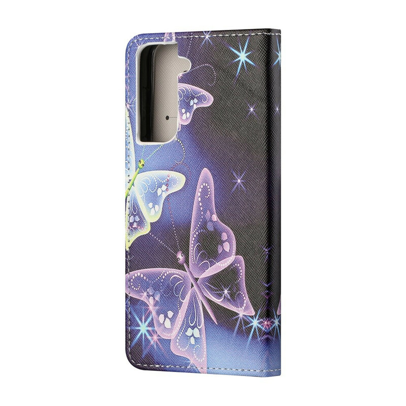 Housse Samsung Galaxy S21 FE  Papillons