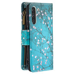 Housse Samsung Galaxy S21 FE Poche Zippée Arbre