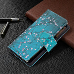 Housse Samsung Galaxy S21 FE Poche Zippée Arbre