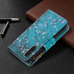 Housse Samsung Galaxy S21 FE Poche Zippée Arbre