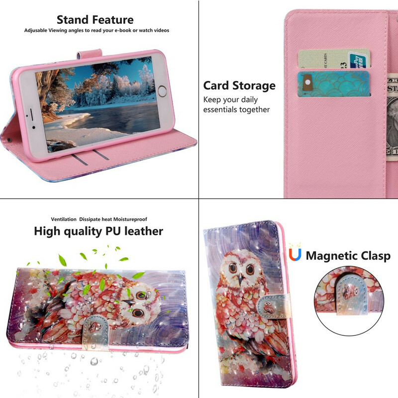 Housse Xiaomi Redmi 9T / Note 9 Light Spot Germain le Hibou Housse Xiaomi Redmi 9T / Note 9 Light Spot Germain le Hibou